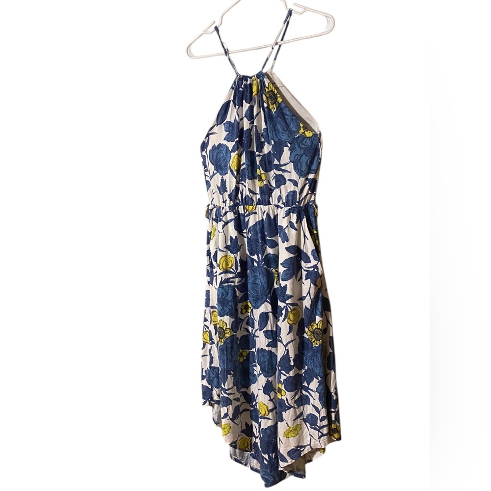 Patagonia Dress Womens Small Floral Sleeveless Midi Organic Cotton Asymmetrical - Picture 3 of 16